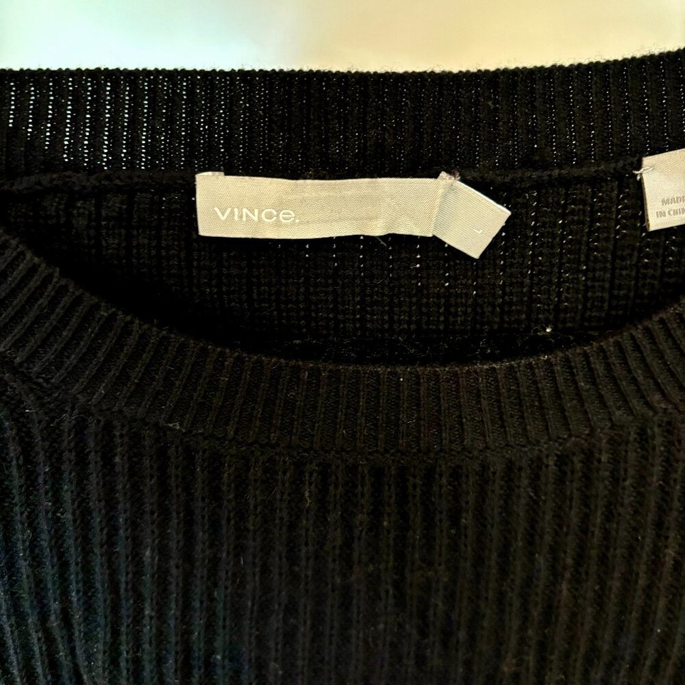 Vince Split Back Sweater - image 2